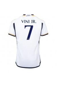 Real Madrid Vinicius Junior #7 Voetbaltruitje Thuis tenue 2023-24 Korte Mouw